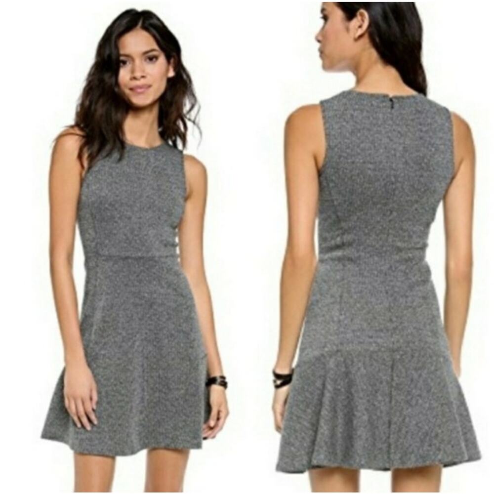 NWT THEORY Women’s Nikay D Kenmore Jersey Knit Tweed Mini Dress